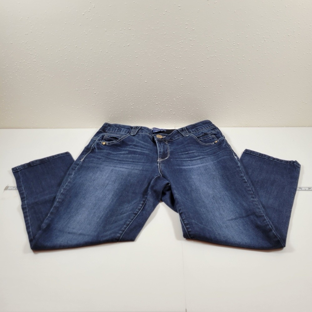 Democracy AB Technology Women's Jeans Bootcut Size‎ 14W Dark Blue